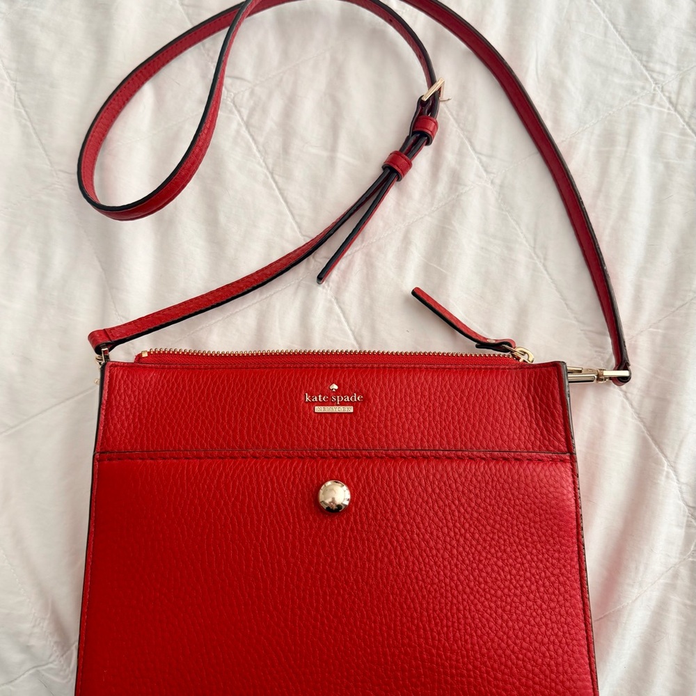 Kate Spade Cherry Red Crossbody Bag